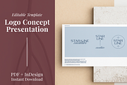 Logo Concept Presentation Template, a Presentation Template by Starline Creative (Thumbnail 1 of 5)