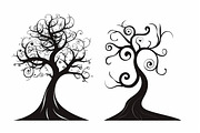 Tree Laser Cut Bundle | Decorative T, a Graphic by BIPLOB EXPERT (Thumbnail 8 of 11)