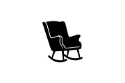 Rocking Chair Silhouette Bundle, an Illustration by Designs_River (Thumbnail 10 of 51)