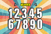 Simple Retro - Display Font, a Font by KiddoGlyphs Studio (Thumbnail 5 of 5)