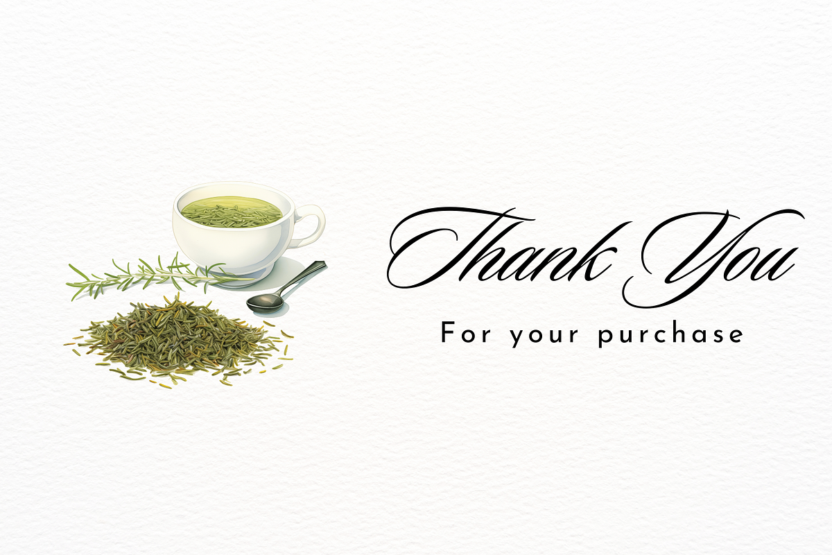 Vintage Pastel Thyme themed Clipart, a Food Illustration by New-School-Wave (Photo 5 of 5)
