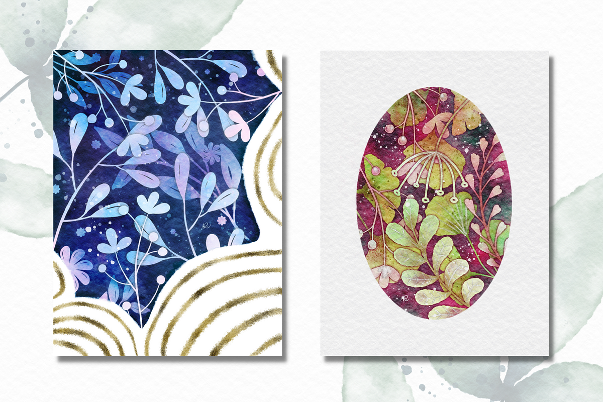 Watercolor Procreate Brushes, a Brush Add-On by Angela Roze (Photo 7 of 9)