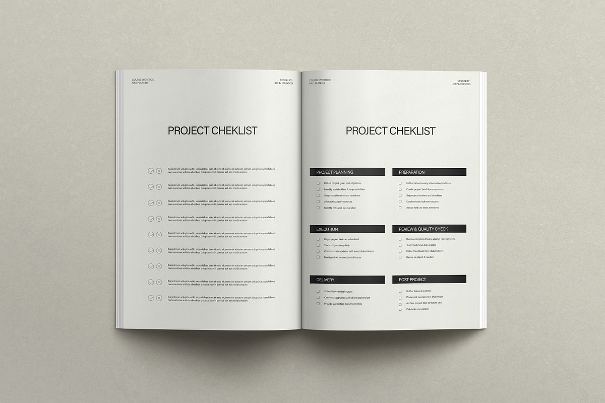 Course Workbook/E-book Template, a Brochure Template by Creatiya Type (Photo 3 of 8)