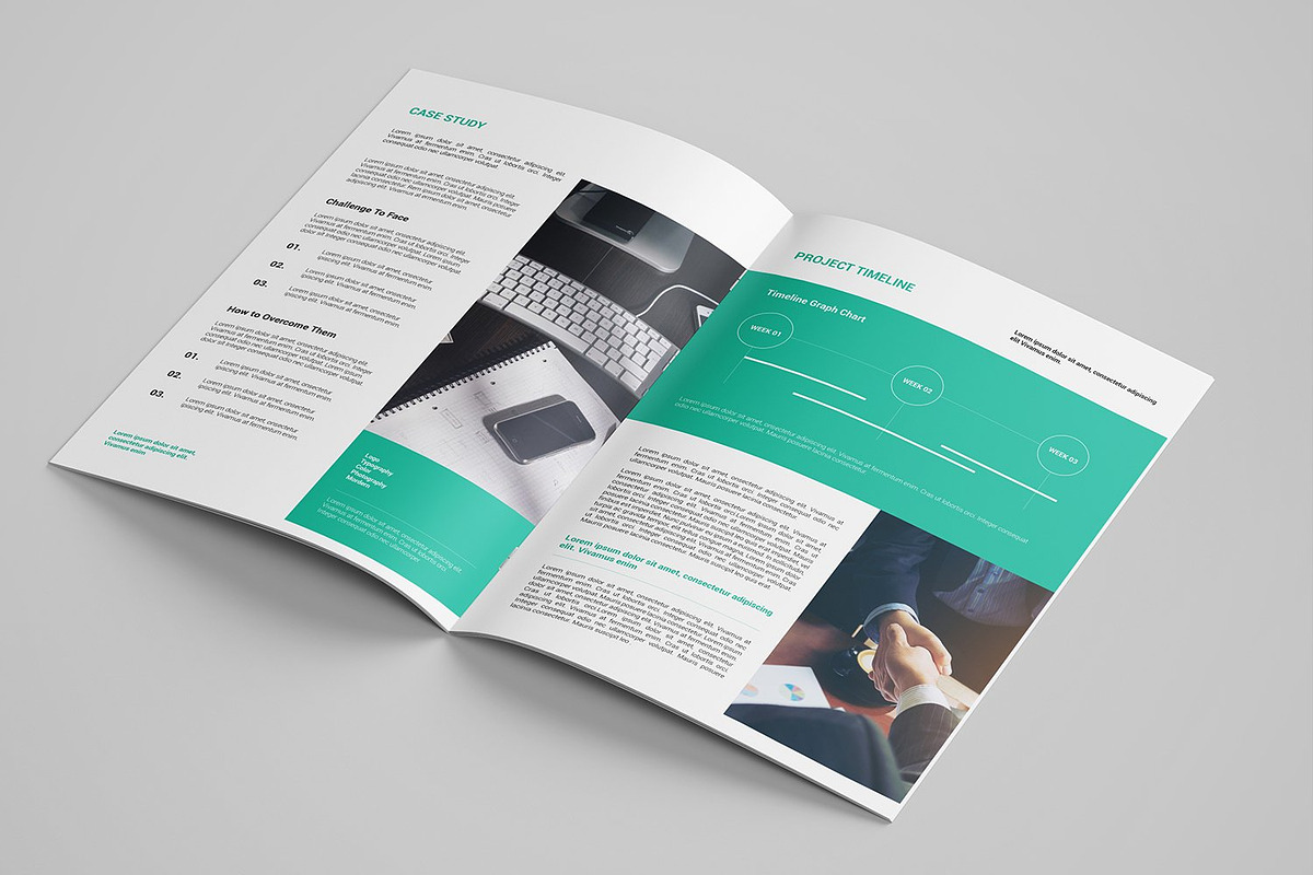 Business Proposal Template, a Brochure Template by Template Shop (Photo 7 of 7)