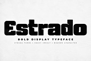 Estrado: Display Typeface, a Script Font by Wow Magic (Thumbnail 1 of 5)