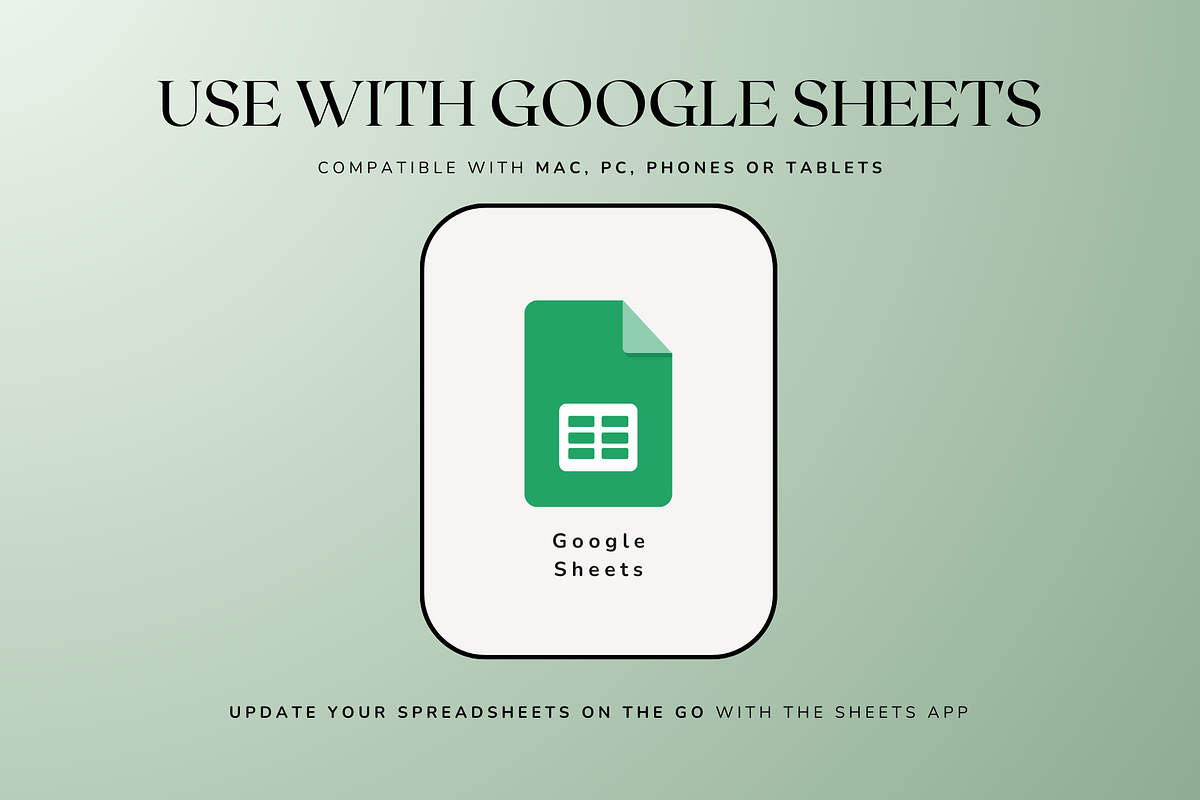 Ultimate Monthly Budget - Green, a Templates & Theme by The Creative Plans co (Photo 10 of 10)