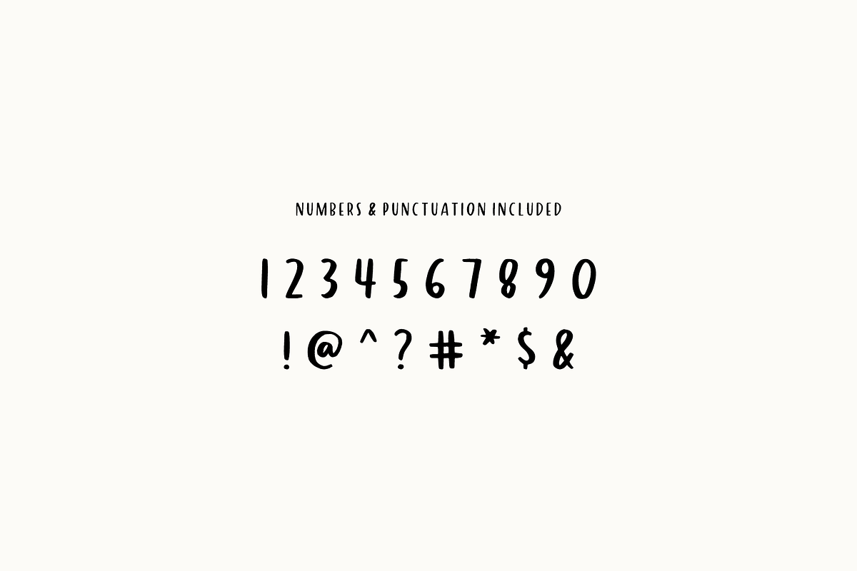 Sweet Peach - Fun Handlettered Font preview 7