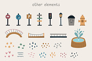 City map creator. Kid's collection, an Illustration by Guvi-Design (Thumbnail 7 of 15)
