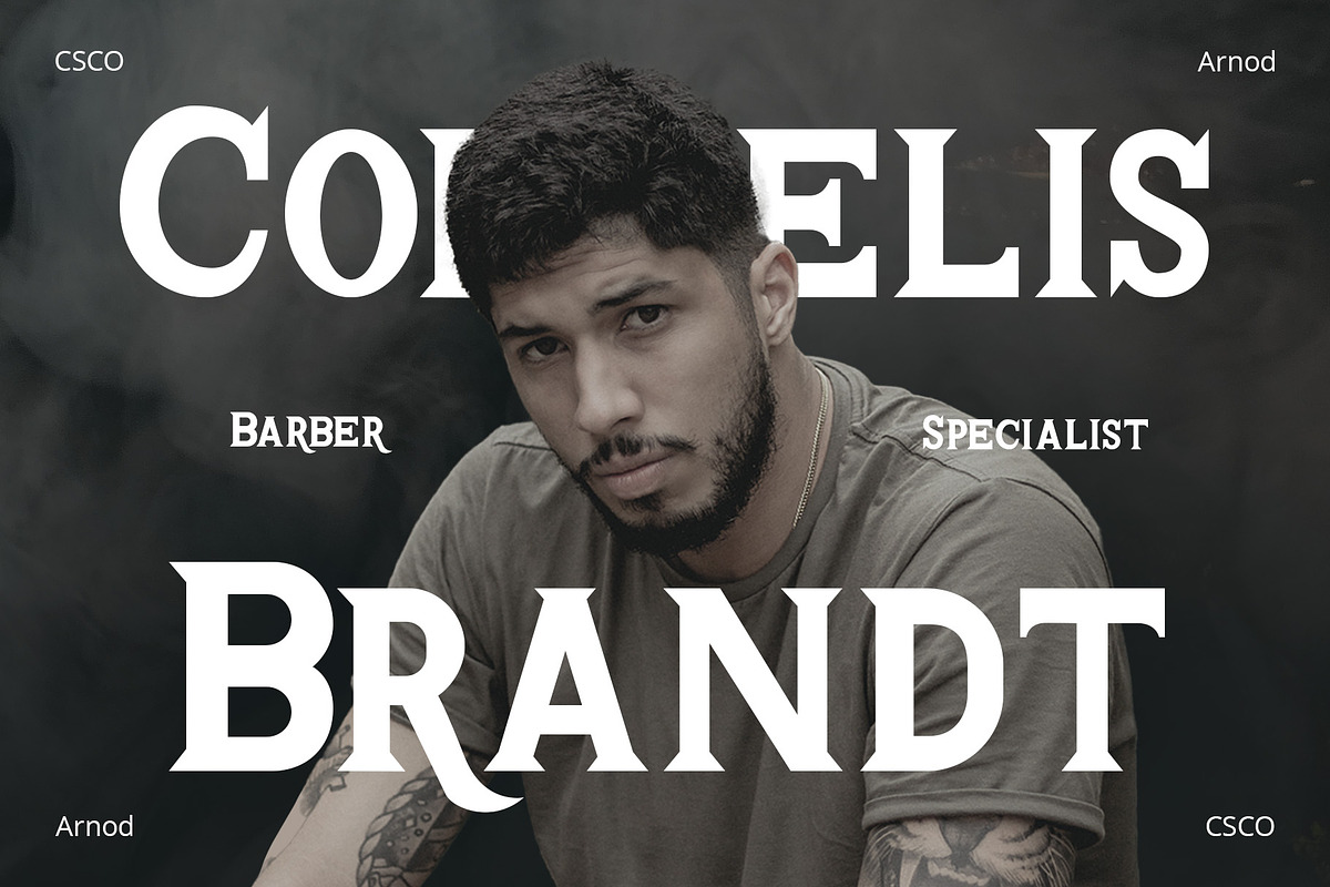 Arnod – Serif Typeface, a Serif Font by Craft Supply Co. (Photo 4 of 8)