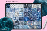 Procreate Ice & Snow texture brushes, a Brush Add-On by Revabrush (Thumbnail 3 of 9)