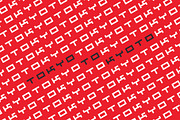Tokyo - Minimal Japanese Typeface, a Sans Serif Font by HipFonts (Thumbnail 8 of 9)