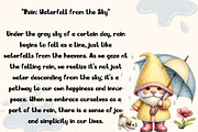 RAIN DANCE - Handwritten, a Handwritten Font by Charmingbear59.design (Thumbnail 4 of 5)
