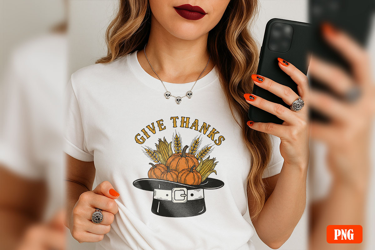 Thanksgiving Sublimation PNG Bundle, an Object Graphic by GlitterCraft (Photo 93 of 101)