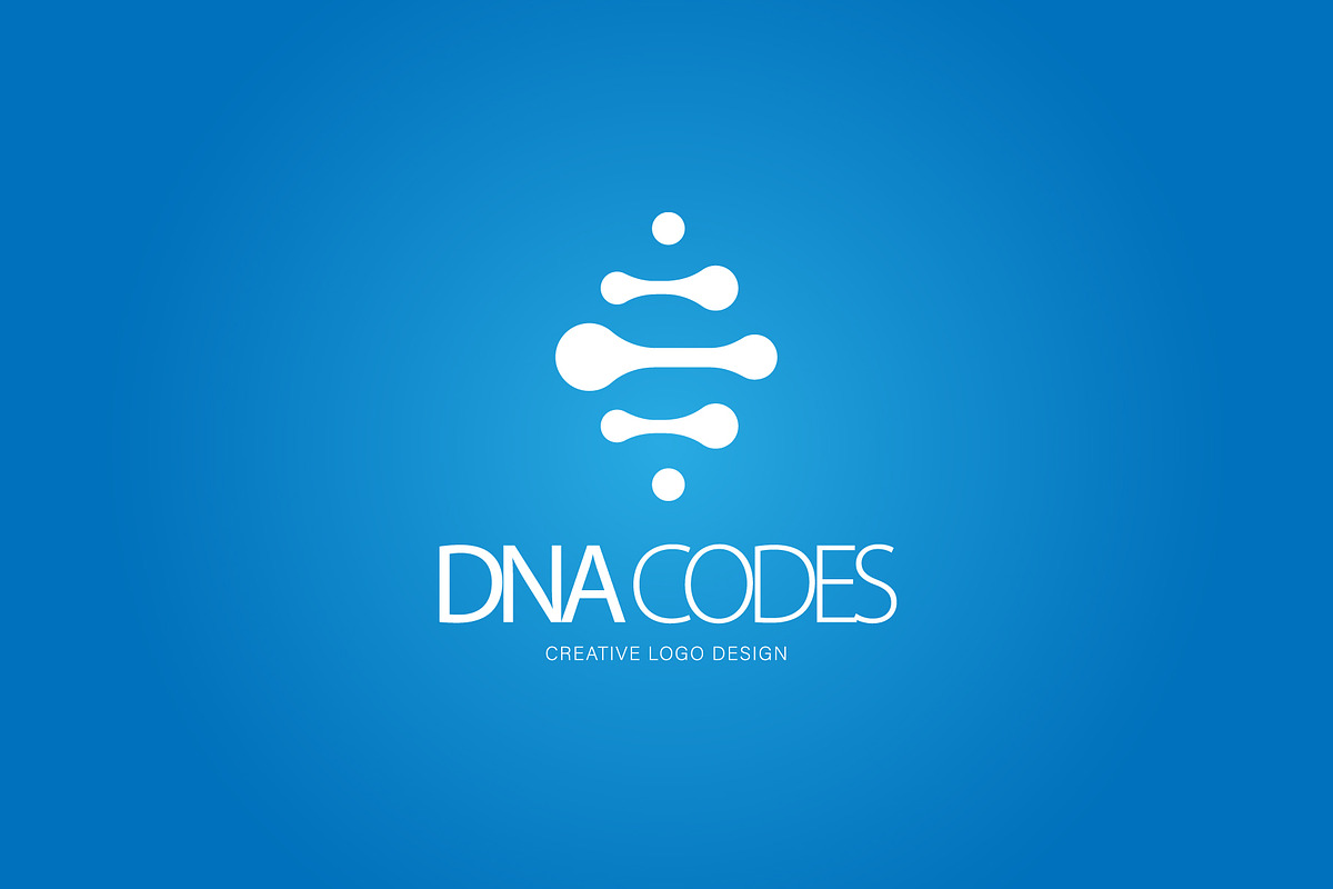dna codes logos, a Branding & Logo Template by Logocreative