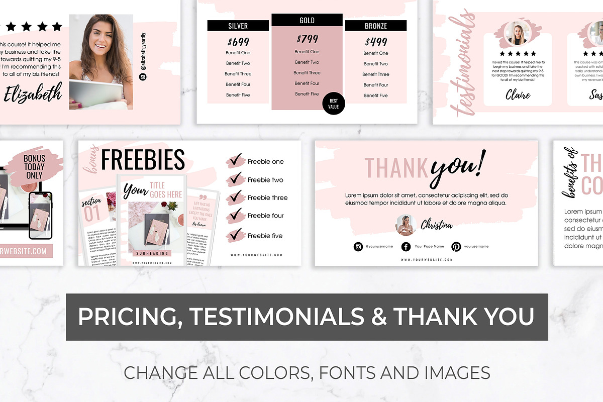 Webinar & Course Slide Deck Template, a Magazine Template by Thirty One Palms Studio (Photo 10 of 10)