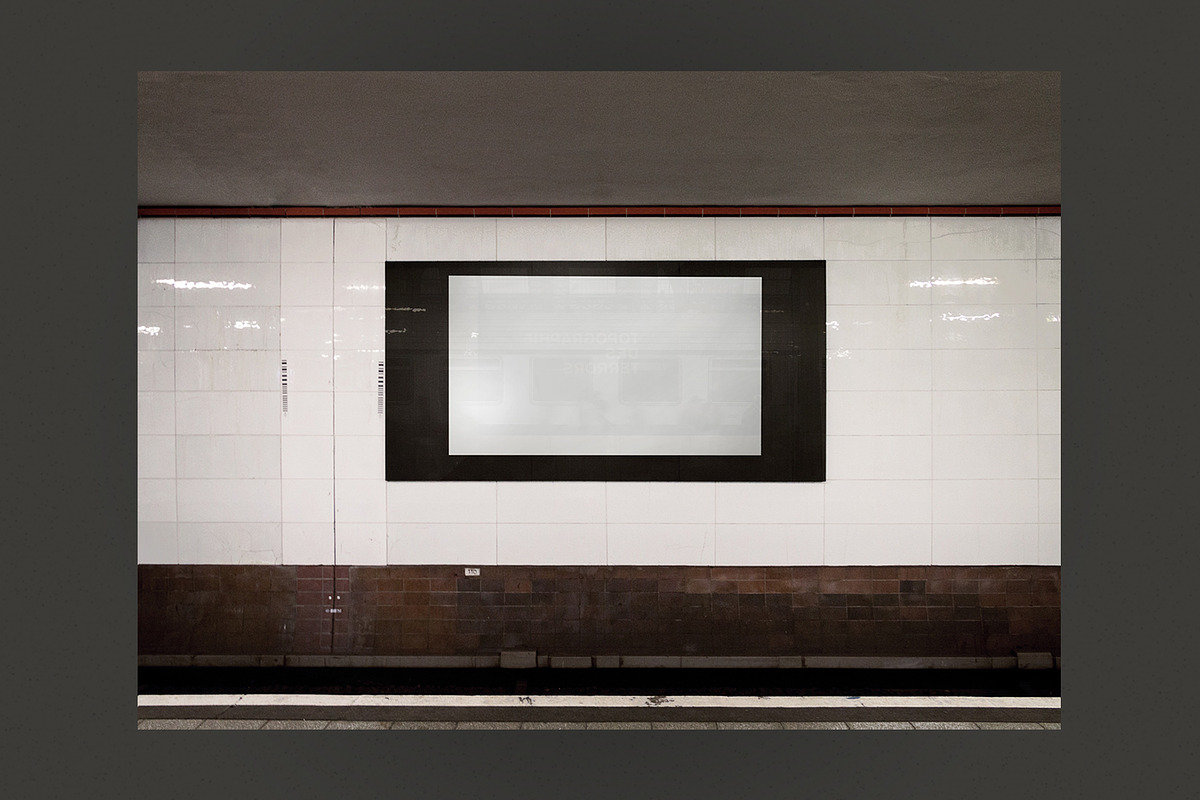 Mockup - Billboard - Station, a Print Template by Zetarrr (Photo 2 of 2)