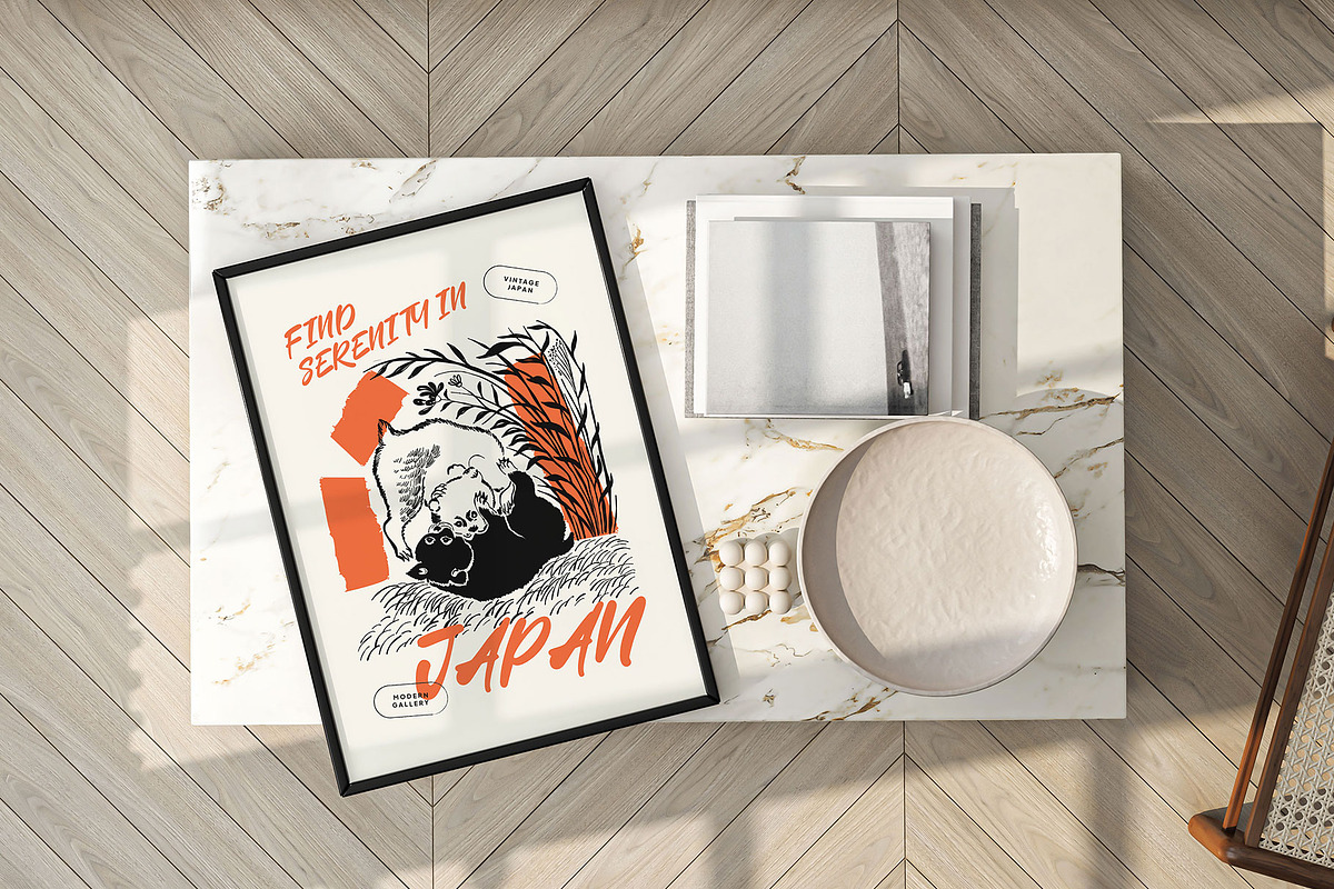 Vintage Japan | Wall Art Creator, an Object Graphic by Leleka.Store (Photo 18 of 19)