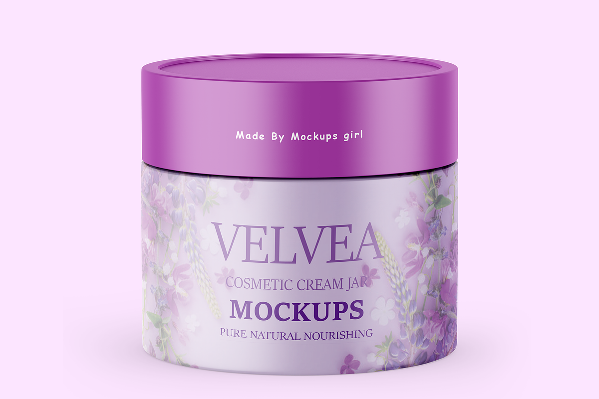 Cosmetic Jar Mockups, a Product Mockup by Mockups Girl (Photo 2 of 5)