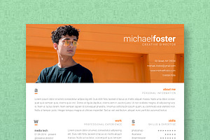 Modern Resume / CV Template