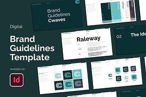 Clear | Brand Guidelines Template, a Presentation Template by Typefool's Shop