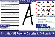 FONT | Hand Of Evouli, a Script Font by Typo Graphic Design (Thumbnail 4 of 5)