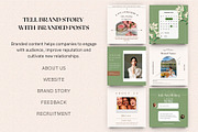 Matcha Latte Instagram Bundle| Canva, a Social Media Template by DesignbySamVN (Thumbnail 5 of 10)