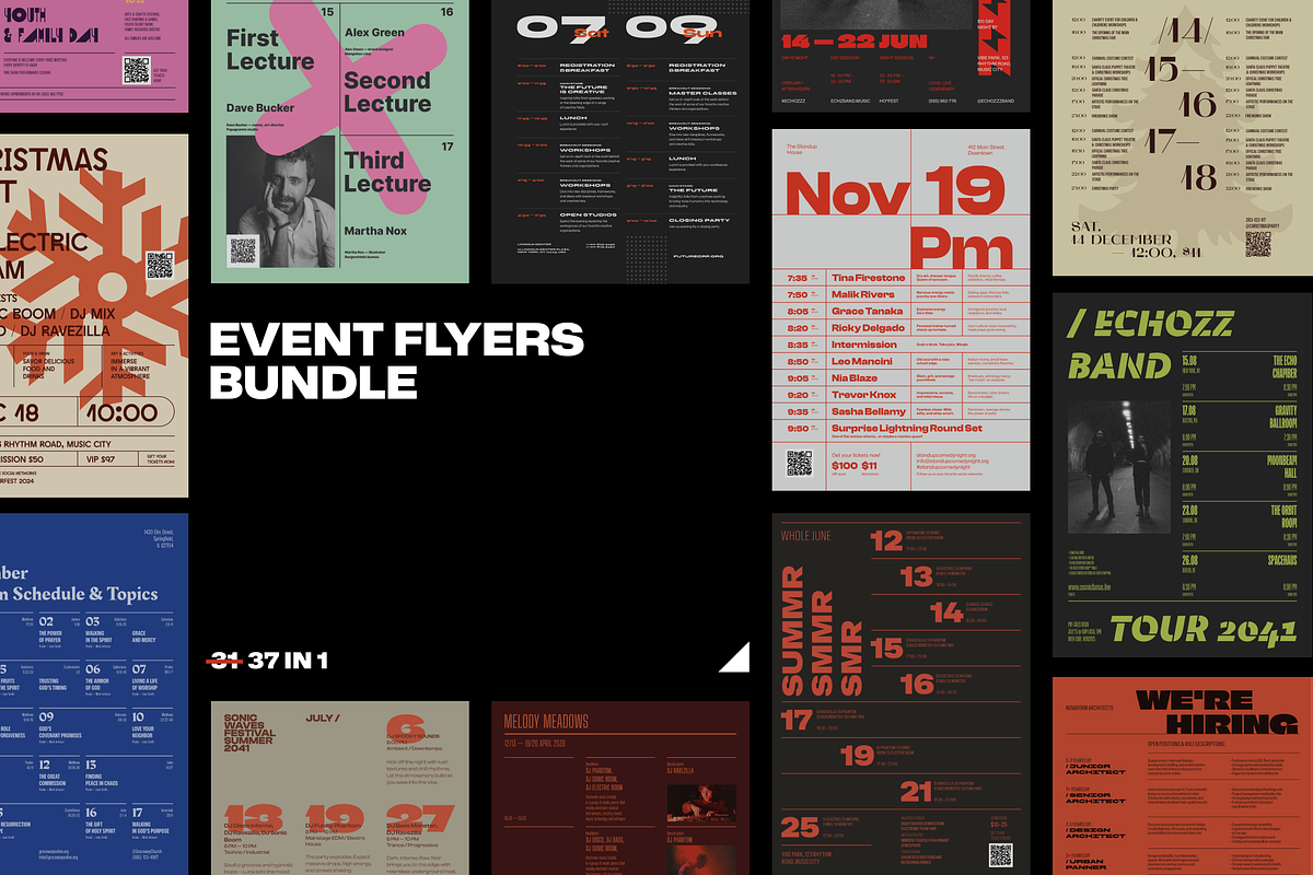 Event Flyers Bundle