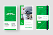 Solar Energy Instagram Templates, a Social Media Template by artbart (Thumbnail 6 of 9)