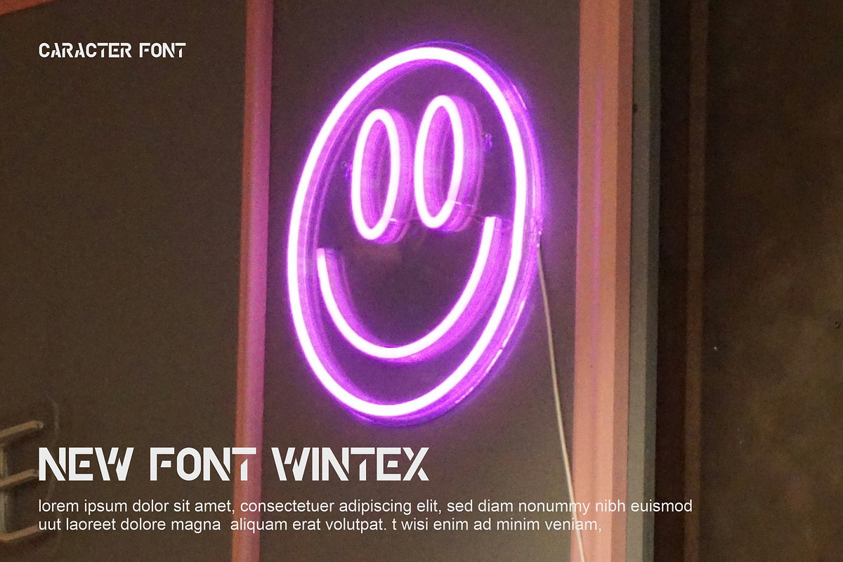 Winex, a Font by riotama85 (Photo 4 of 6)