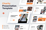 Charity Campaign PowerPoint, a Presentation Template by SquidPixey (Thumbnail 1 of 6)