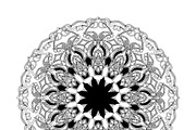 20 mandala vector background design, a Pattern Graphic by NJ Himel (Thumbnail 7 of 21)