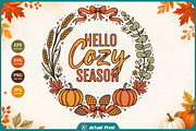 Fall Autumn Quotes Bundle, a Seasonal Illustration by Actual Pixel (Thumbnail 11 of 15)