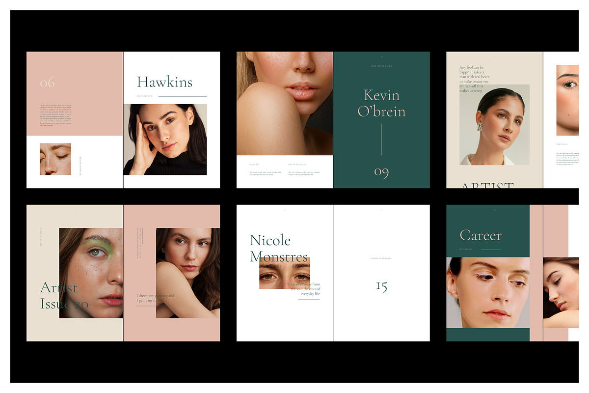 LUXURY Creative Portfolio, a Magazine Template by Arif Tri Ananta (Photo 3 of 14)
