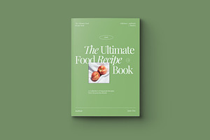 Food Recipe Book Template, a Brochure Template by fakhroo