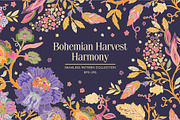 BOHEMIAN HARVEST HARMONY, a Pattern Graphic by Sonulkaster (Thumbnail 1 of 9)