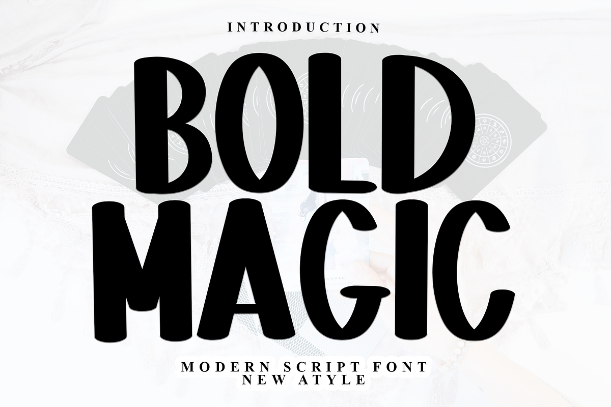 Bold Magic, a Serif Font by InermediaSTUDIO (Photo 1 of 7)