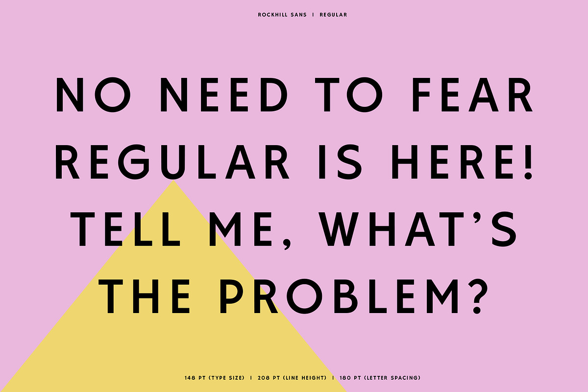 Rockhill Sans: A Diverse Sans Serif preview 5