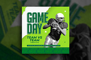 Match day social media flyers, a Social Media Template by Tanmoy Topu (Thumbnail 6 of 6)