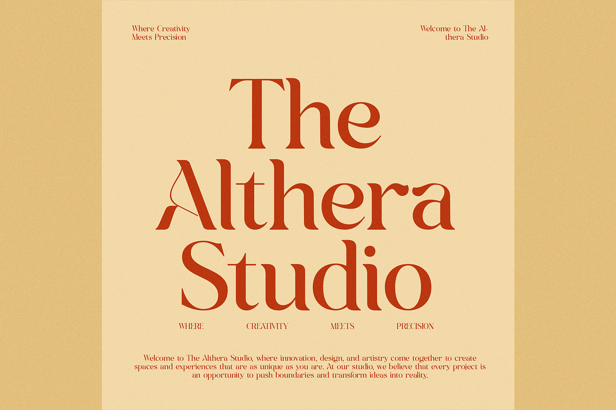 Ganige Elegant Serif Font, a Serif Font by Graphicxell (Photo 3 of 8)