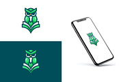 Mascot Owl Book Logo Design, a Branding & Logo Template by Artnivora.Std (Thumbnail 4 of 4)