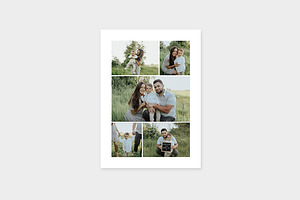 Christmas Photo Card Template -CD105