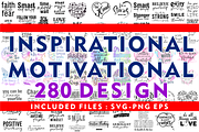 Inspirational & Motivational Bundle, an Object Graphic by D2PUTRI (Thumbnail 1 of 27)