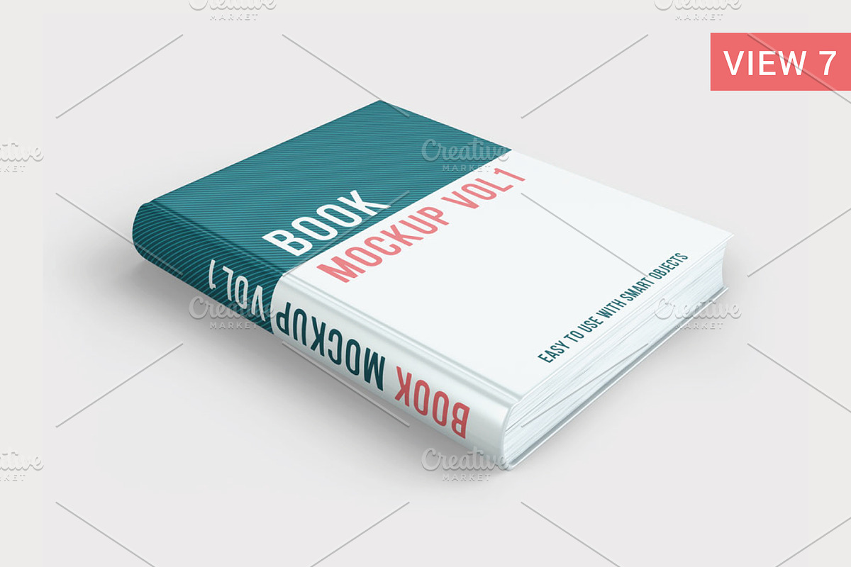 Books Mockup, a Print Template by visufactum (Photo 8 of 13)