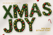 Xmas Joy - Christmas Holiday Font, a Font by AndrewPixelType (Thumbnail 1 of 10)