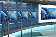 Virtual TV Studio News Set 27, an Architecture 3D Model by akerStudio (Thumbnail 32 of 49)