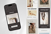 Fashion - Social media pack | Canva, a Social Media Template by Tati_Kli (Thumbnail 3 of 9)