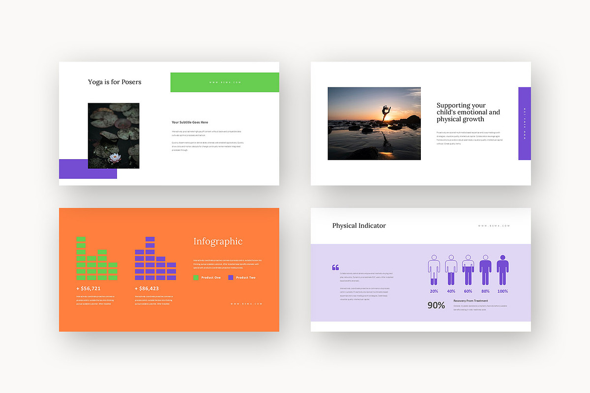 Bema : Fitness Trainer Powerpoint, a Presentation Template by Punkl Camp (Photo 5 of 16)
