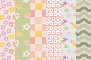 Brianna Retro Seamless Patterns