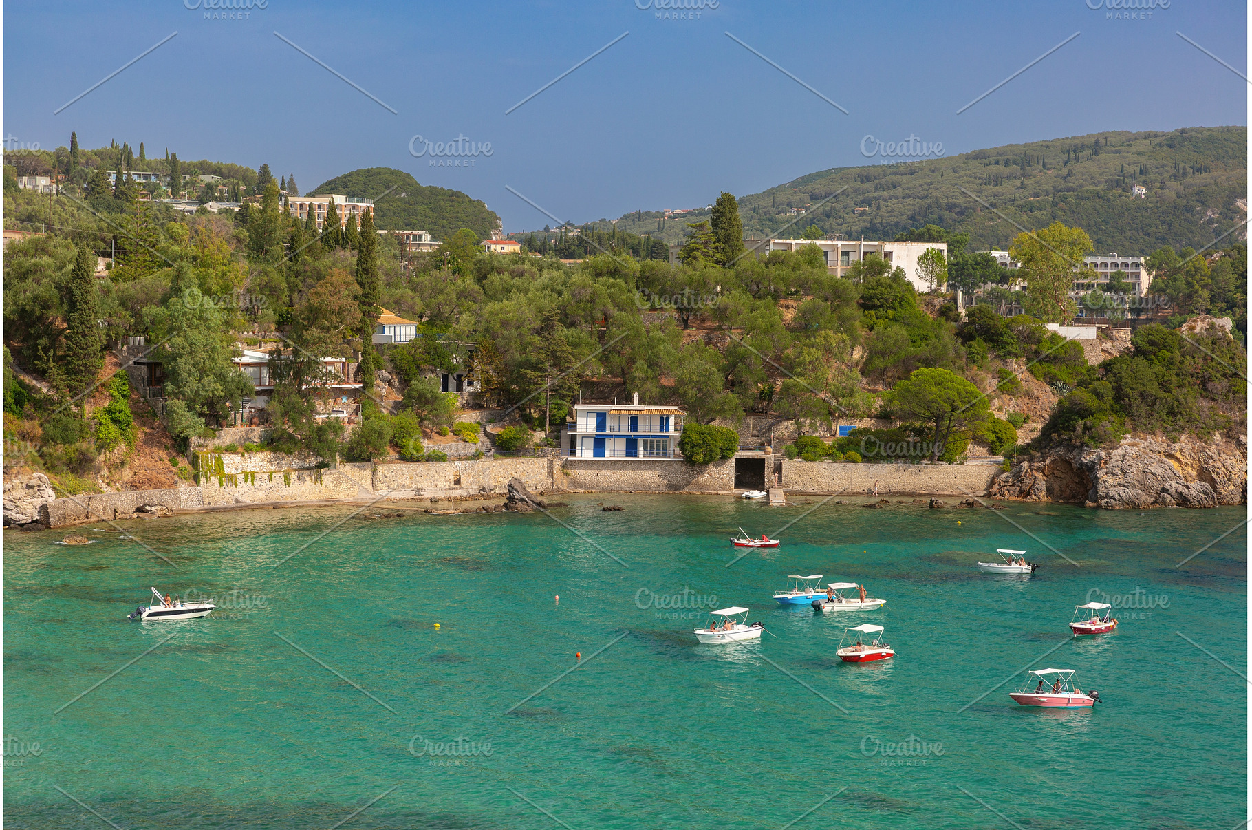 Coastal view in Paleokastritsa Corfu, a Nature Photo by kavalenkava