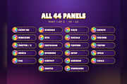 Fortune Wheel Twitch & Kick Panels, an Object Graphic by Gear Store (Thumbnail 2 of 7)
